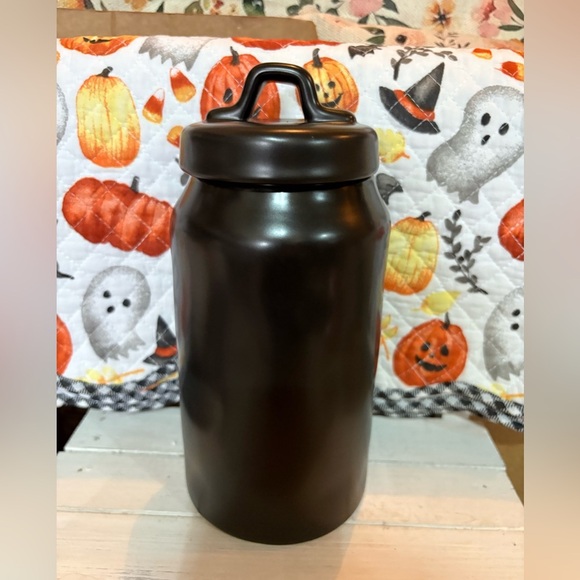 Rae Dunn Dancing Skeleton Tall Canister - Picture 3 of 3